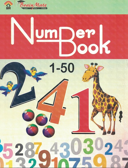 brainmate of Number Book 1-50